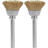 Dremel 536 Pirin&ccedil; Fır&ccedil;a, Altın, Bronz ve Bakır Temizleme, 13 mm, 2'li
