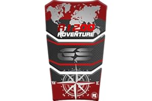 PARASERBATOIO.IT RESINATED TANK PAD STICKER 3D EFFECT COMPATIBLE WITH MOTORCYCLES BMW R1200GS R 1200 R-1200-GS BMW-R1200GS GS Adventure ADV GS-Adv v10