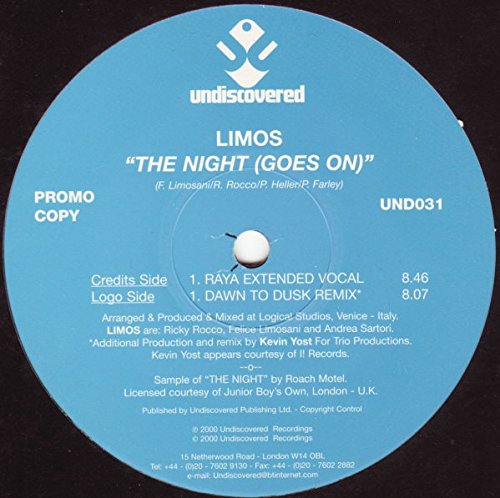 Preisvergleich Produktbild The Night (Goes On) - Limos 12"