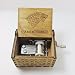 Produktbild Bayram® Game of Thrones Musik-Box mit Handkurbel aus Holz | Spieluhr zum Kurbeln für Das berühmte Melodie Fanartikel - Instrument Geschenk Gadget