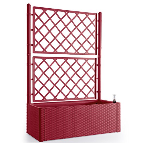 Preisvergleich Produktbild Siehe Beschreibung Blumenkasten mit Bewässerungssystem Spalier für Drinnen und Draussen • Blumentopf Pflanzkübel Blumenkübel