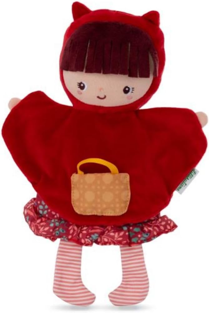 Lilliputiens - Marioneta de Mano Caperucita Roja - Juguete Interactivo para niños - Ideal para Contar el Famoso Cuento y Otras Historias - Estimula la imaginación y la Creatividad - Desde 2 años
