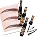 Petansy Long Lasting Waterproof Tattoo Eyebrow Peel off Natural Eyebrow Color Beauty