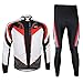 Produktbild ARSUXEO Herren Radtrikot mit langen órmeln Set Mountainbike-Kleidung mit Strumpfhosen Hosen