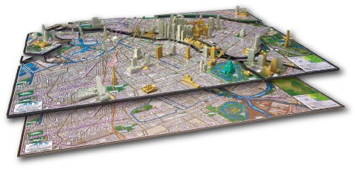 Preisvergleich Produktbild 4D Stadt Scape TIME PUZZLE 77-058 Osaka (Japan-Import)