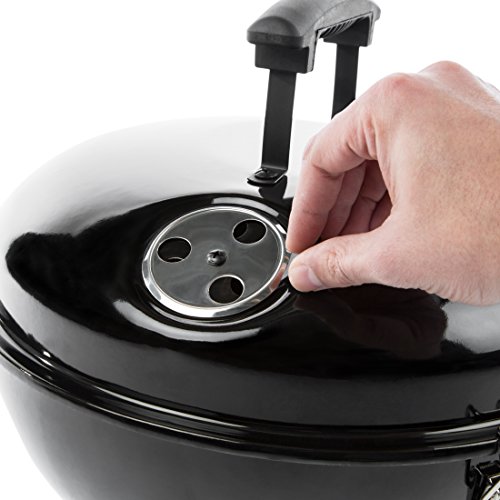 Bruzzzler tragbarer Kugelgrill – Picknickgrill für Holzkohle - 4