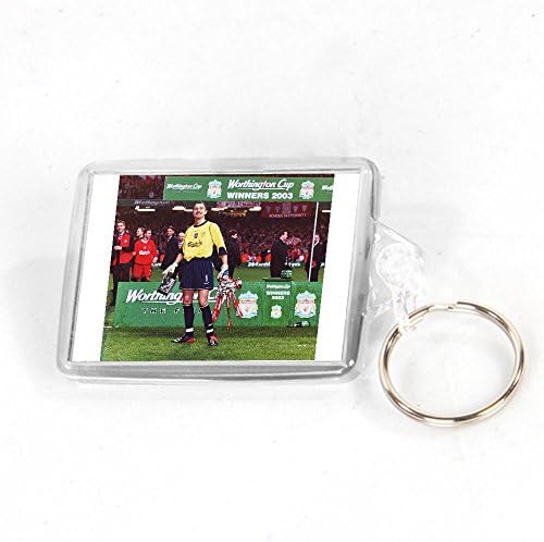 Dipinto Key Ring Rectangular - 02.03.2009 LFC v Manchester United - League Cup Final (2-0)