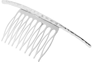 Fenteer Haargesteck Haarschmuck Haarkamm Seitenkamm, Metal Braut Hochzeit Kamm Schleier Seite Kamm Schleier Steckkamm Haarschmuck für Brautfrisur Frauen Frisurhilfe, Frauen, Brautschmuck