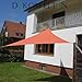 Produktbild Dekowelten LUXUS Terrassen Sonnensegel dreieck der ExtraKlasse 4,50m wasserdicht Terracotta Regenschutz