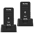 ChunHee Wireless Intercom System for Home/Office, Room to Room Intercom Communication for Elderly, Two-Way Talk Security System 3000ft/1000m, 2500mAh, 16 Channel, 2W, 4 Volume