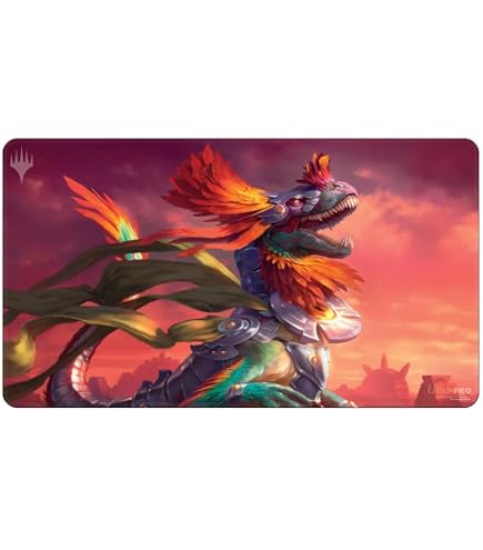 Ultra PRO MTG Spielmatte - Ravnica Remastered Simic Combine Design, Rutschfest, Als Mauspad Nutzbar