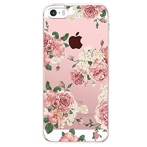 Qissy   iPhone SE 5 5s Funda  TPU Funda Adorable Parachoques Funda Case Cover Carcasa Para iPhone SE   iPhone 5s   iPhone 5  7 
