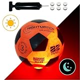 ALTA CALIDAD - Este balón no es uno de esos juguetes baratos que sólo duran un par de días. Funciona exactamente igual que un balón de fútbol normal. ¡Está hecho de materiales de alta gama, es muy fuerte, duradero e incluso es resistente al agua! Adidas atletico bal barcelona blanco champions freestyle goma league liga madrid manchester messi nike peque plastico premier profesional puma real reglamento sala sevilla talla tango valencia