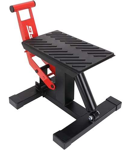 HUSPOO Hydraulischer Motorrad Ständer - Universal Hubständer Bis 400kg Für Enduro & Motocross