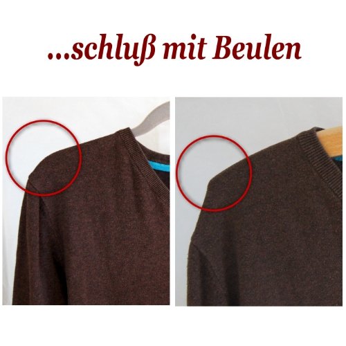 Smart-Hangers -50 Bügel- Grau / magic raumspar rutschfeste Kleiderbügel - 5