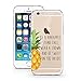 Price comparison product image iPhone 6 6S Case by licaso® for the iPhone 6 6S TPU Case Be a pineapple Fruit Crown Clear Protective Cover iphone6 Mobile Phone Sleeve Bumper (Be a pineapple)