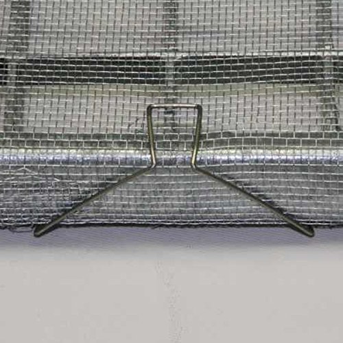 3x Lichtschachtabdeckung 120 x 60 cm Aluminium Gitter Kellerschacht Schutzgitter SPARSET - 3