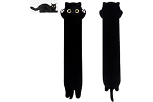 Desdfcer Lange Katze Stofftiere- Lange Katze Kuscheltier - groß - Geschenk für Weihnachten Geburtstag Kindertag Home Decoration