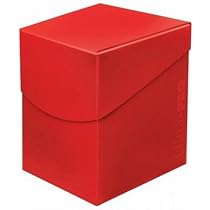 Ultra PRO – Boîte de rangement Eclipse Pro – 100+ cartes – Rouge pomme