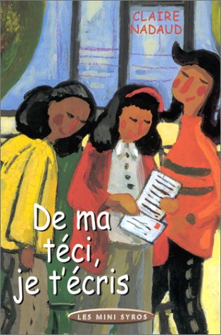 couverture de : De ma t&eacute;ci, je t'&eacute;cris