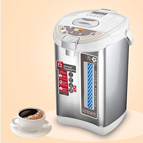 GPC Electric Kettle Intelligent Console Environmental Protection Health Energy Saving 5L 750W Silver + White 33 * 22 * 44Cm Electric Kettles