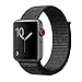 Produktbild Apple Watch Armband 38mm, Apple Watch 38mm Uhr mit Atmungsaktives Nylongewebe, Ersatz für iwatch armband Series 3, Series 2, Series 1, Nike+, Edition (Schwarz, 38mm)
