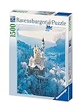 puzzle ravensburger da 1500 pezzi Calidad Ravensburger Ravensburger - Puzzle de 1500 Piezas Neuschwanstein en Invierno (16219)