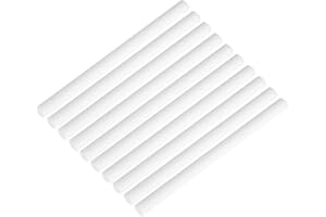 BIITFUU 10 szt. filtr zastępczy do nawilżacza, bawełniane patyczki filtrujące do nawilżacza, wkłady zastępcze filtra do przenośnego osobistego nawilżacza zasilanego przez USB