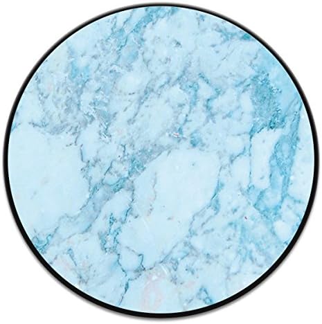 Multi-Function Mounts and Holder,Pop Mount Socket for iPhone,Cheap Expanding Stand and Grip for Smartphones and Tablets - Sky blue marble Black
