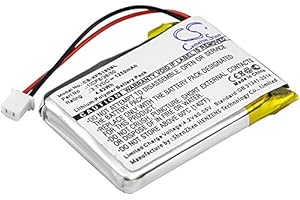 CAMERON SINO CS-XPS160SL Batteries 1250mAh Compatible avec [Dual] XGPS160, XGPS160 SkyPro GPS Receiver remplace 1ICP8/36/50