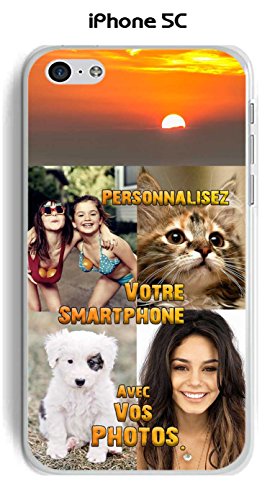 Preisvergleich Produktbild Onozo Schutzhülle personnalisee Apple iPhone 5 C – mit Ihren Fotos.