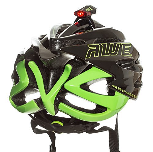 AWE® AWEDual 360°™ USB Wiederaufladbare Fahrrad Twin Helm Licht vorne / hinten 40 Lumen - 4