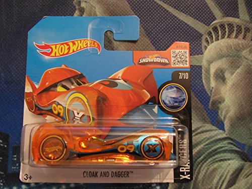 Preisvergleich Produktbild Hot Wheels 2016 - #17 - 1to64 - X-RACERS - CLOAK AND DAGGER