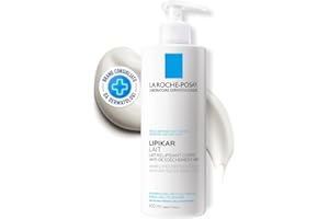 La Roche-Posay Lipikar Latte Corpo, Crema Corpo Idratante, Adatta a Pelli Sensibili, Effetto Anti-Secchezza, Risultato Idratante, Formula con Niacinamide e Burro di Karité, 400ml