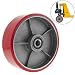 Produktbild PrimeMatik - Paletten Fixierer Rad für Hubwagen Polyurethan Rolle 180x50 mm 900 Kg