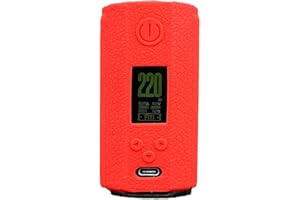 RUIYITECH Schutzhülle aus Silikon für Vaporesso Target 200, Rot