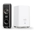 eufy Security Video Doorbell Dual Camera, Akkubetriebene Video Türklingel mit Kamera & Homebase, Bewegungssensor, Paketerkenn