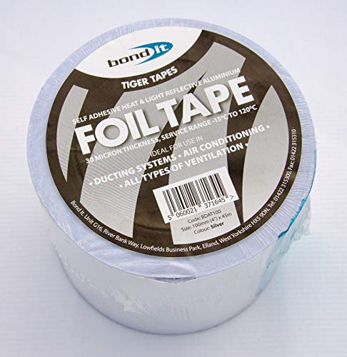 Bond it 50 mm x 45 m in alluminio riflettente foil tape