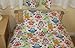 OWL COT BED/JUNIOR DUVET SET - 120X150CM - 100% COTTON - UK MADE