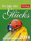 Image de Ein Jahr des Glücks 2014 Mini-Geschenkkalender: Die schönsten Zitate