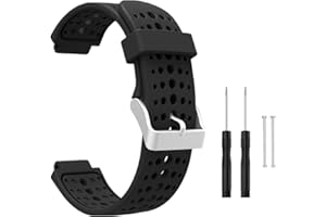 Muovrto Correa de Recambio para Garmin Approach S20/S5/S6, Pulsera Deportiva de Silicona para Garmin Forerunner 220/230/630/620/235xt/735x
