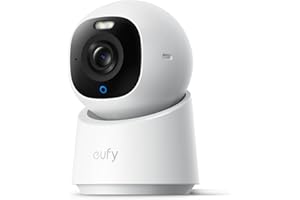 eufy Security Indoor Cam E30, telecamera wifi interno 4K UHD, Rotazione Pan-Tilt a 360°, Visione Notturna a Colori, Rilevamento AI, Tracciamento Automatico di Persone/Animali (1)