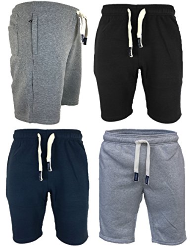 mens jersey shorts with zip pockets