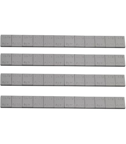 Barrette Di Contrappesi Adesivi Per Equilibratura Cerchi In Lega Auto E Moto (25 - Foto 2