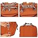 YuHan Baby Diaper Bag Travel Backpack Shoulder Bag Fit Stroller Changing Pad Nappy Backpack Orange