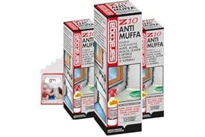 MAGAZZINI GM SARATOGA, Spray Antimuffa Saratoga Z10, Elimina Muffe Alghe Muschi Licheni, per uso Interno ed Esterno, Spruzzatore Ergonomico con impermeabile GM 1Lt (3)