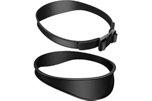 LuLiyLdJ 2 Stück Gebogenes Haarschnitt Band, Bart Schablone, Haare Selber Schneiden, Haare Schneiden Hilfe, Haarschneide Schablone für DIY Home Haarschnitte Haarschneideanleitung