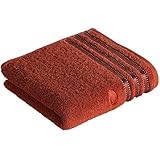 Vossen badlaken Cult de Luxe – terracota 100 x 150