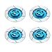 Produktbild Goolsky 4Pcs Aluminiumlegierung Bremsscheibe Rad Adapter für Geeignet für 1:10 Offroad-Buggy Monster Truck Short Course On-road Wohnung RC Auto