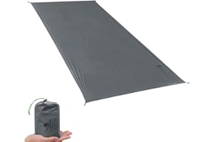 Geertop, Bâche imperméable pour Tente pour 1 à 4 Personnes, en 5 Tailles (de 85 g à 360 g), 210 x 180 cm